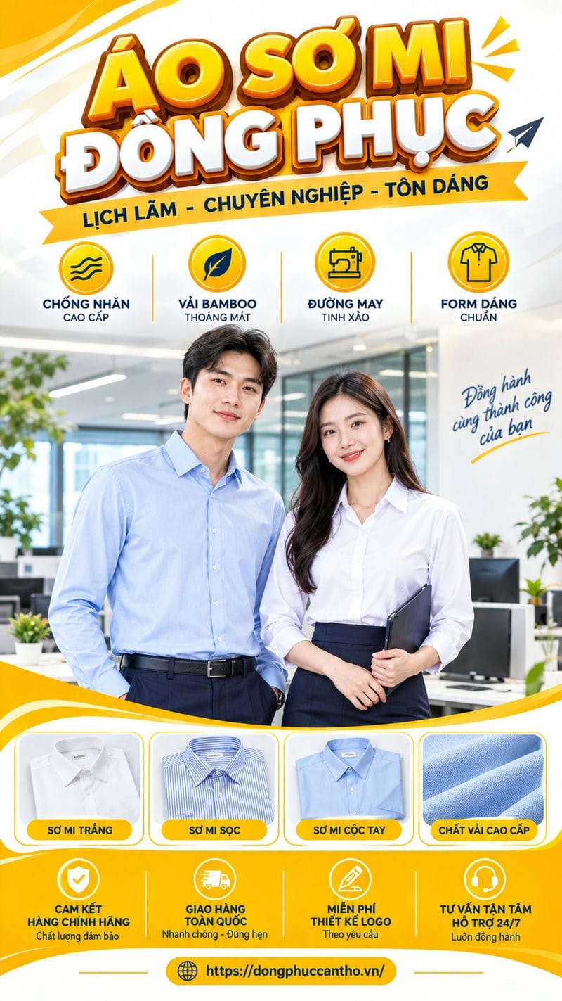 áo sơ mi đồng phục